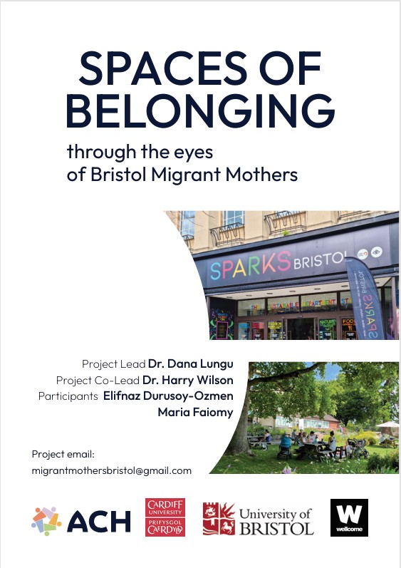 Poster for the Spaces of Belonging event